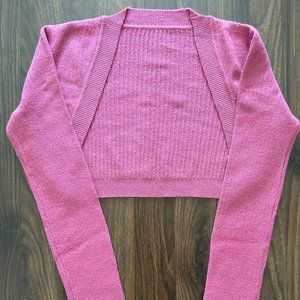 Long Sleeve Ballet Shrug (Size M)